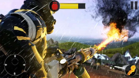 Fire Flame Thrower Gun Shooter screenshot 0