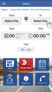 NATCO - Ticket Booking screenshot 1