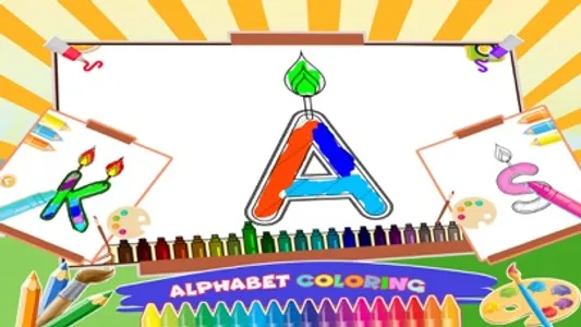 Coloring Book Fun Doodle Games screenshot 0