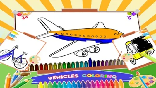 Coloring Book Fun Doodle Games screenshot 3