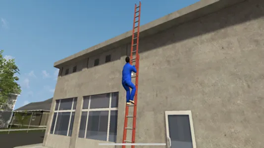 OSHA Portable Ladder Safety VR screenshot 2