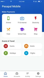 Pesapal Mobile screenshot 1