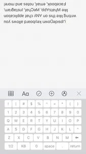 uʍopǝpısd∩ - Write Upside Down screenshot 0