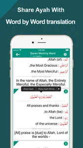 Quran Word by Word Translation screenshot 3