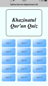 Talimul Quran Quiz screenshot 0