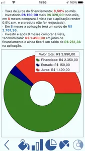 Poupar ou financiar? screenshot 5