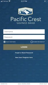 Paccrest Mobile. screenshot 1