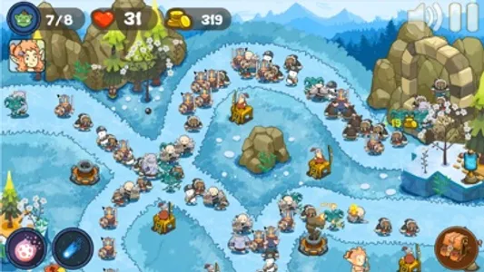 Hero tactics-tower defense TD screenshot 3