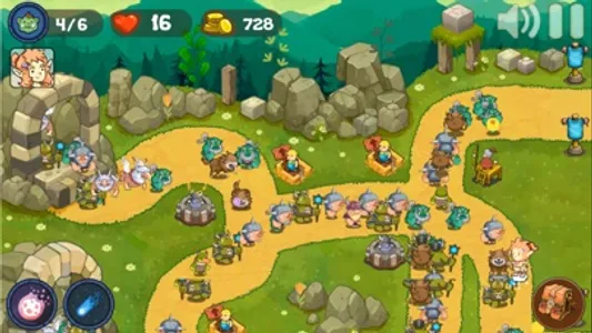 Hero tactics-tower defense TD screenshot 4