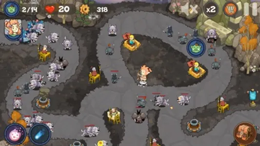 Hero tactics-tower defense TD screenshot 6