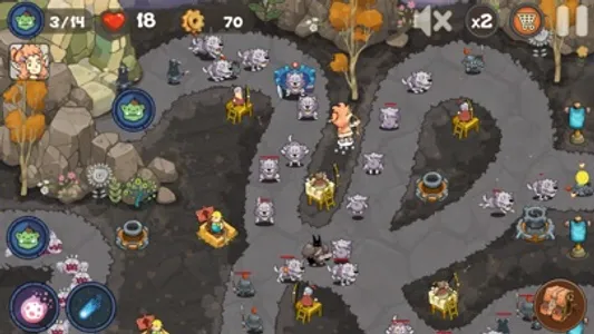 Hero tactics-tower defense TD screenshot 7