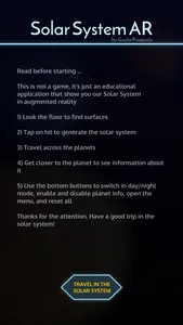 Solar System Augmented Reality screenshot 0