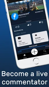 mycrocast - Sports Audio screenshot 3