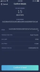 Theta Wallet screenshot 1