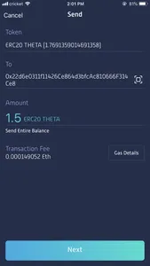 Theta Wallet screenshot 2