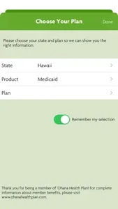 'Ohana Health Plan screenshot 0