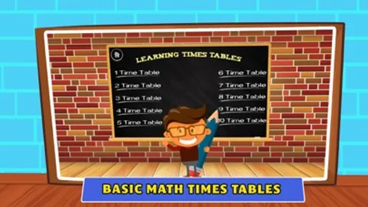 Learning Times Tables For Kids screenshot 1