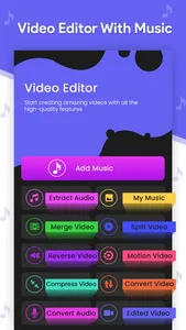 Video Editor - Add Music screenshot 0