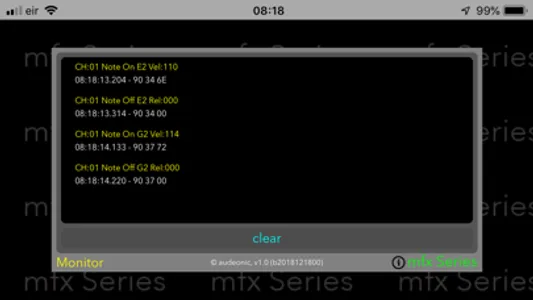 mfxMonitor screenshot 1