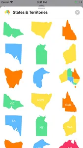 Aussie State Sticker Pack screenshot 1