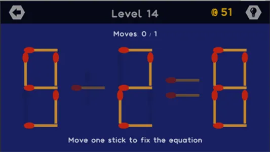 Math Sticks - Puzzle Game screenshot 1