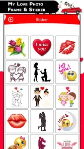 My Love Photo Frame - Sticker screenshot 4