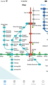 SG MRT Map screenshot 6