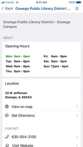 Oswego Public Library District screenshot 5