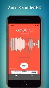 Voice Recorder HD! screenshot 0