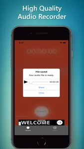 Voice Recorder HD! screenshot 1