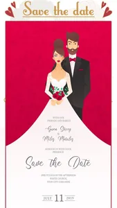 Save The Date Invitation Maker screenshot 1