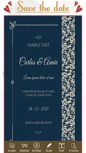 Save The Date Invitation Maker screenshot 2