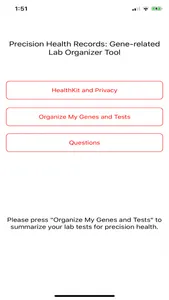 Precision Medicine Genes + AI screenshot 0