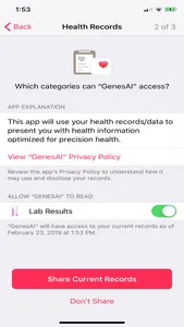 Precision Medicine Genes + AI screenshot 2