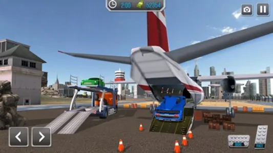 Robot Car Transporter Airplane screenshot 3