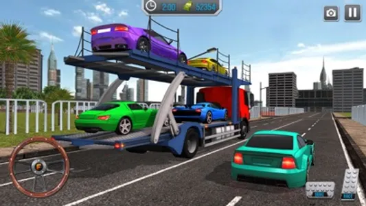 Robot Car Transporter Airplane screenshot 5