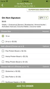 OmNom Organics Store screenshot 2