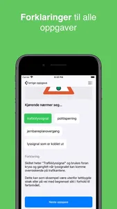 Teoriappen Snøscooter: teorien screenshot 2