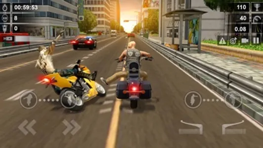 Road Rush - Street Bikes Race screenshot 0