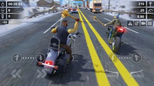 Road Rush - Street Bikes Race screenshot 1