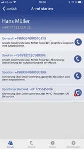 MiFID-Recorder Taping App screenshot 2