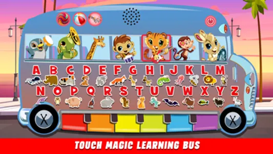 Touch Magic Learning Bus A B C screenshot 0