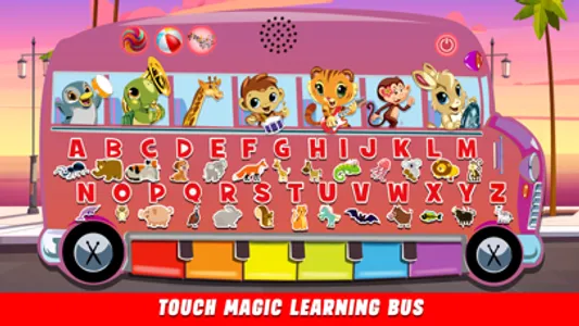 Touch Magic Learning Bus A B C screenshot 4