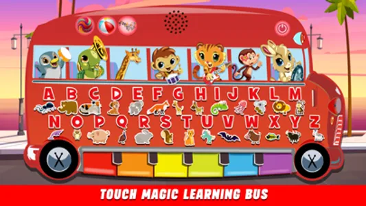 Touch Magic Learning Bus A B C screenshot 5