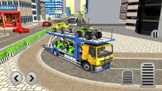 Motorcycle Transporter Truck screenshot 1