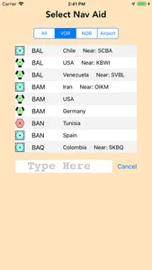 VOR Navigator screenshot 3