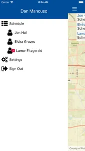 REI Bus Tracker screenshot 1