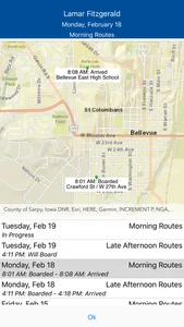 REI Bus Tracker screenshot 3