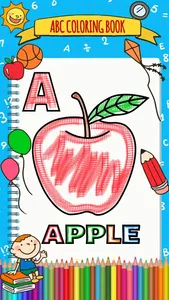 Abc Coloring Book-Draw & paint screenshot 0