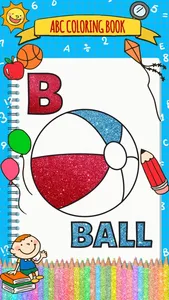 Abc Coloring Book-Draw & paint screenshot 1